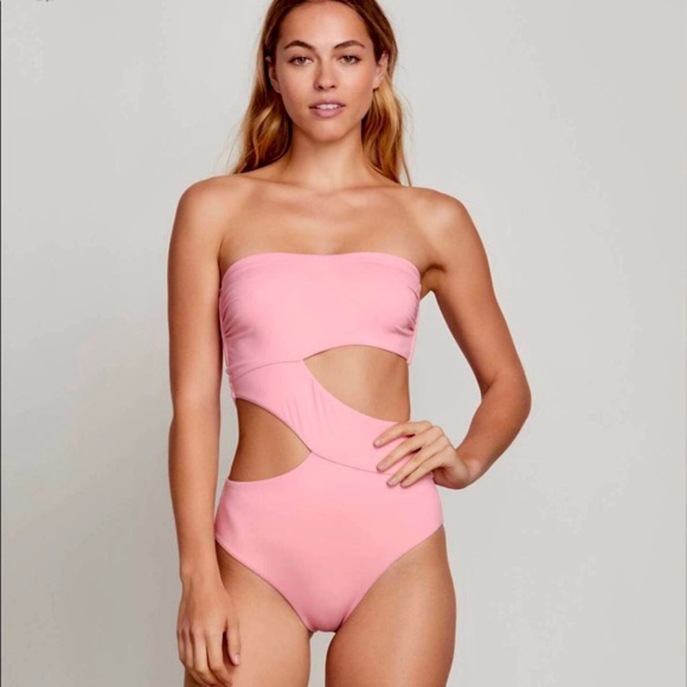 Volcom one piece cut out swimsuit